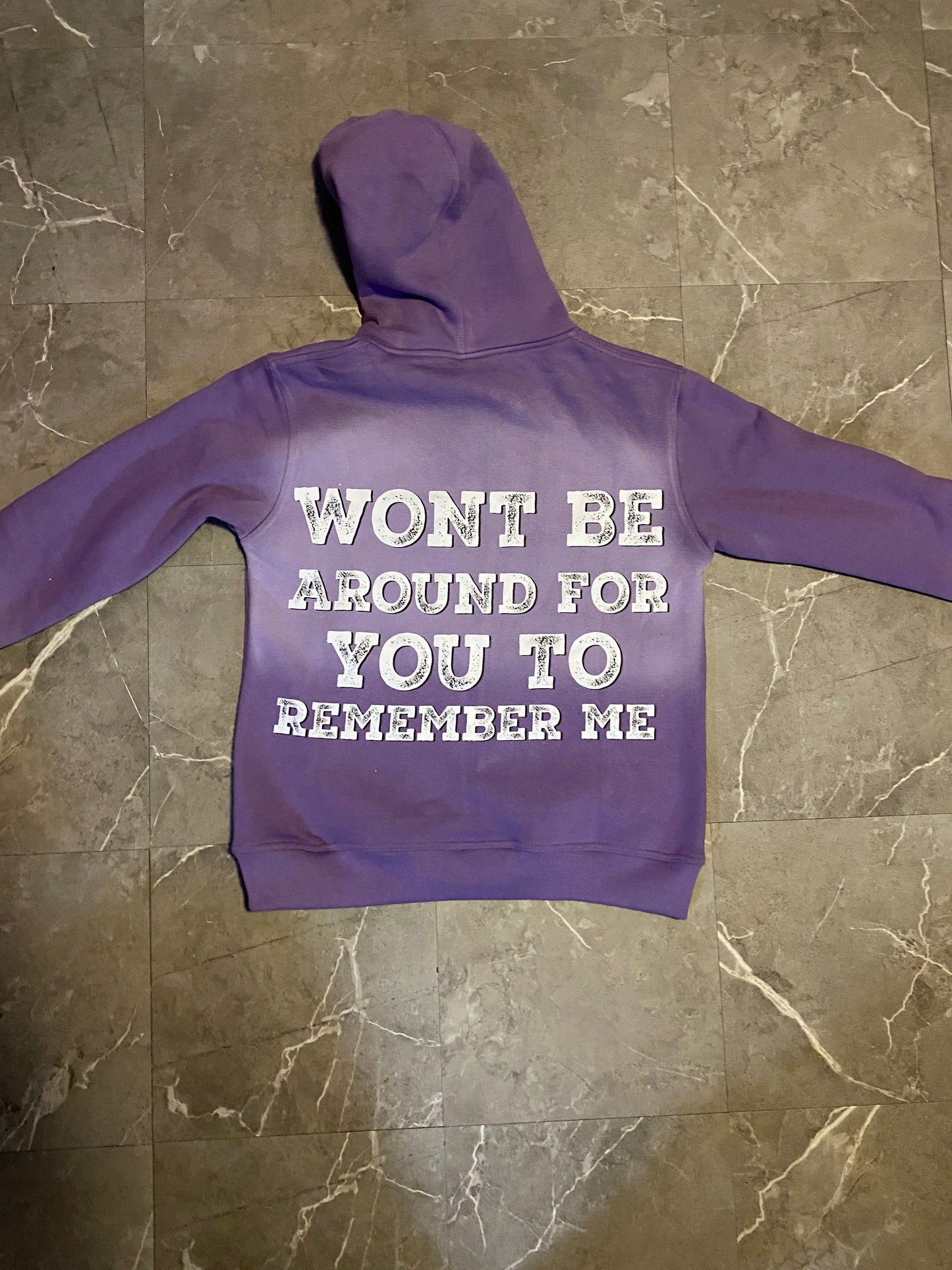 “ORCHID PASTEL” Zip Fleece Hoodie